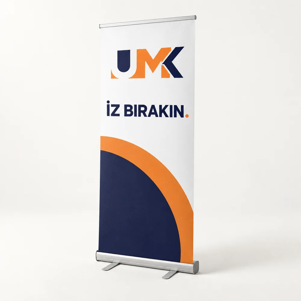 Roll-up Banner temsili baskı görseli